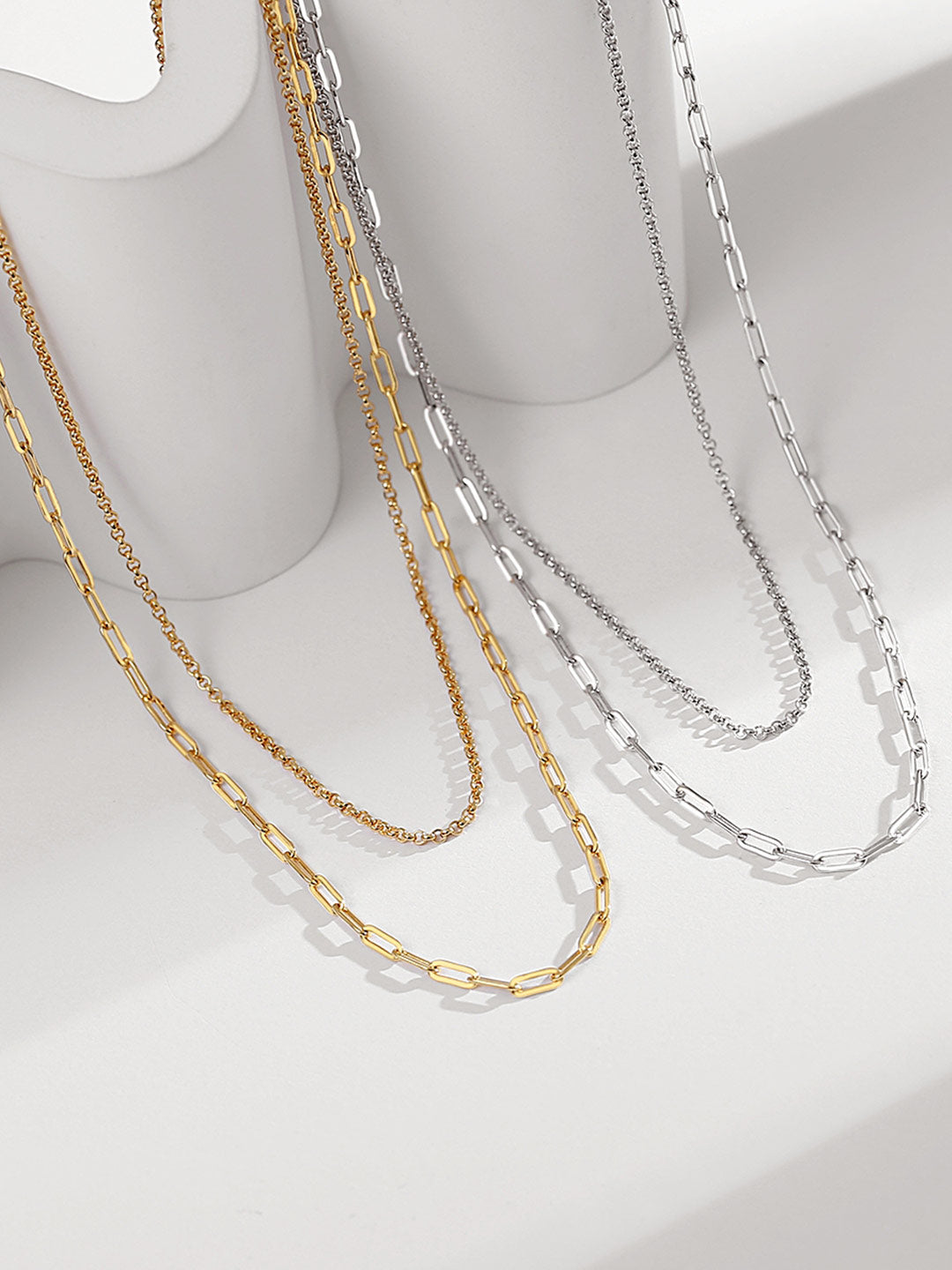 „Étoile“ – Französische Layering-Halskette