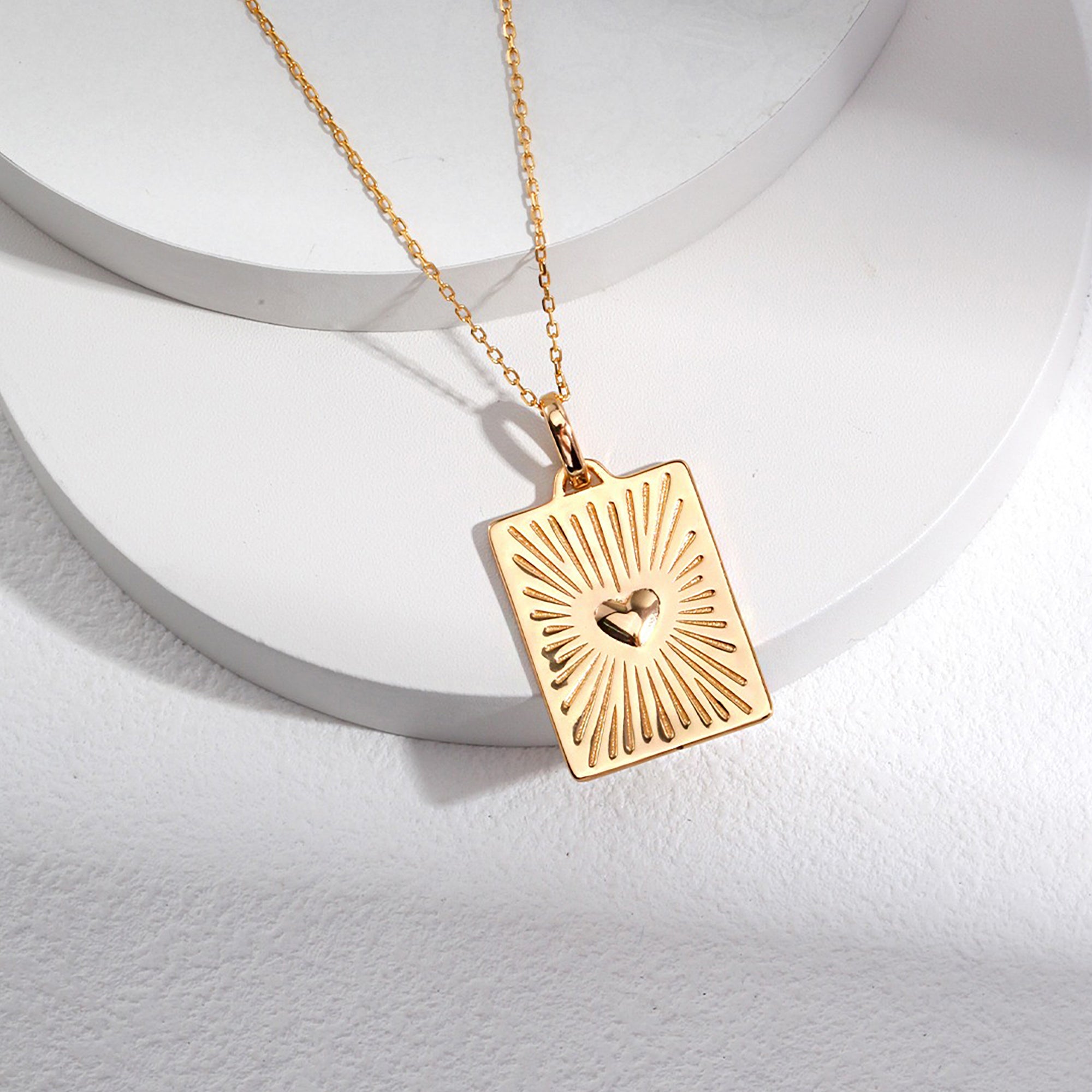 „Heartline“ Geschenkset – Anhänger & Halskette