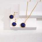 „Celeste“ Geschenkset – Ohrringe & Halskette