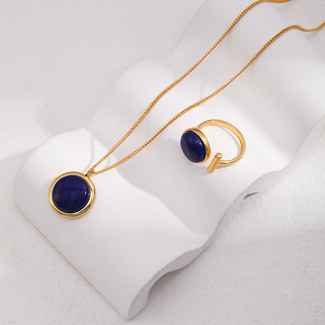 „Celeste“ Geschenkset – Ring & Halskette