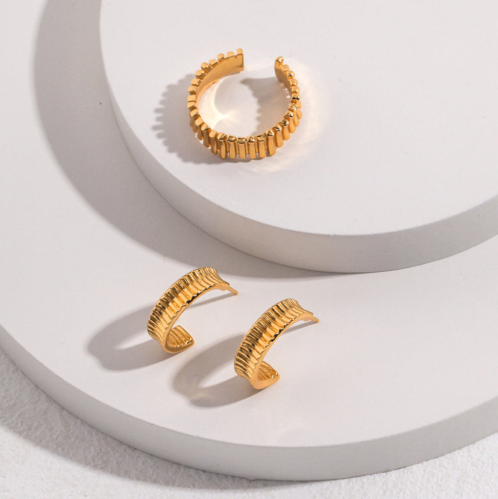 „Riviera“ Geschenkset – Ring & Ohrringe