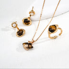 „TIGRIS“ – Tigerauge-Anhänger Halskette 