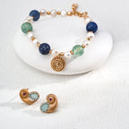 „NAUTILA“ Geschenkset – Ohrringen & Armband