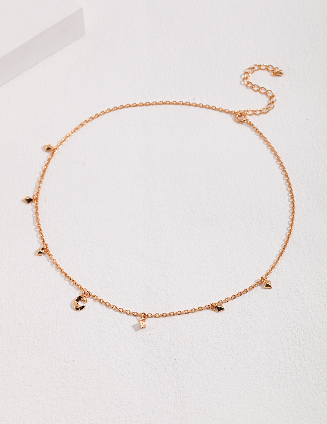 „Mondglanz“ – Design-Kette mit Mond- & Sternanhängern