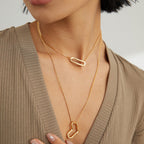 „Ellipse“ – Geometrische Designer-Halskette